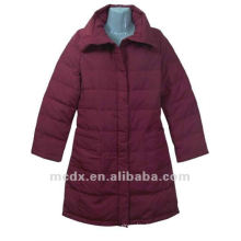 mulheres e estilo de lazer da senhora long down FEATHER jackets (OEM)